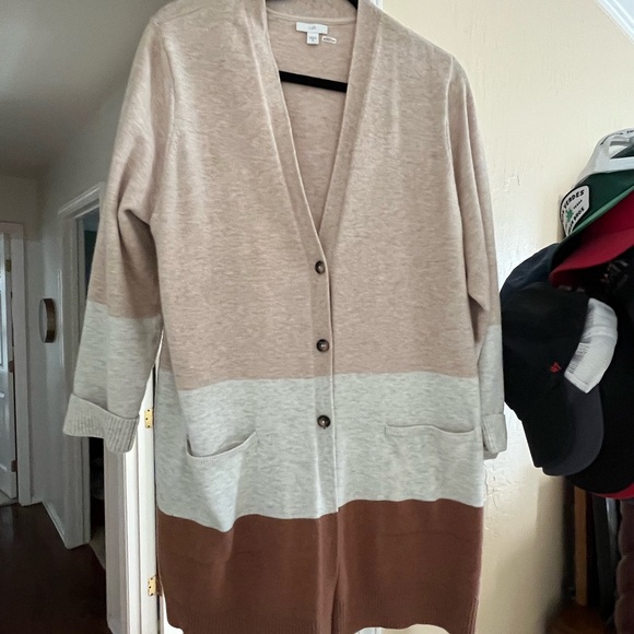 JJill Tunic Cardigan Sweater XL - Picture 1 of 5